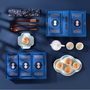 仲秋·念月 月饼礼盒 50克*10枚