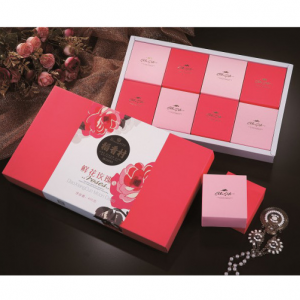 【现售】稻香村 鲜花玫瑰饼 8枚入400g