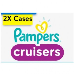 Pampers Cruisers Diapers, OMS Pack @ Walmart 