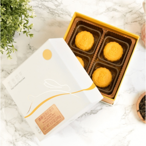 【现售】香港奇华 迷你蛋黄奶皇月饼 礼盒装 8枚入 248g