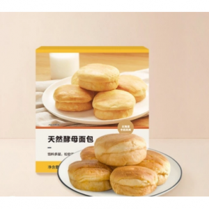 办公室早餐神器,天然酵母面包,北海道牛奶风味,270克