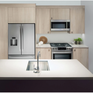 Bosch 800 Series HMV8053U 1.8立方米英尺，1000瓦的超量程微波炉