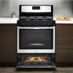 Whirlpool WFG505M0BS  30英寸独立式燃气灶