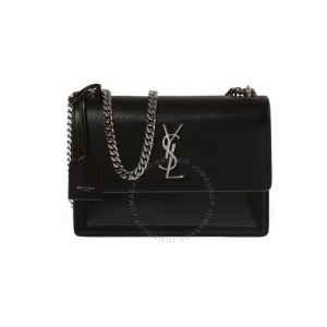 Saint Laurent Black Sunset Leather 手提包