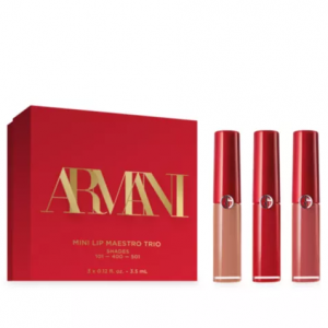Armani Beauty Mini Lip Maestro Trio