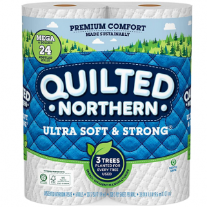 Quilted Northern 超柔软卫生纸 6大卷 相当于普通24卷 @ Amazon