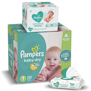 Diapers Newborn/Size 1 (8-14 lb), 164 Count - Pampers