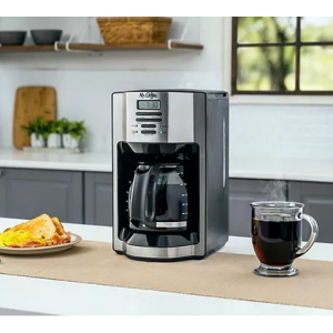 Mr. Coffee 快速冲泡12杯可编程咖啡机