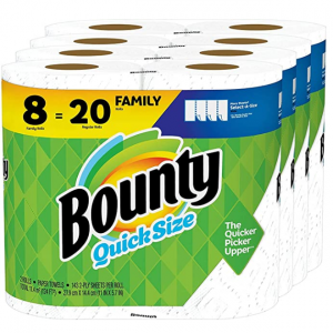 Bounty 厨房纸巾 8卷 相当于普通20卷 @ Amazon