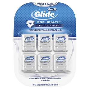 GLIDE Oral-B Pro-Health Mint Deep Clean Floss 6 Count @ Amazon