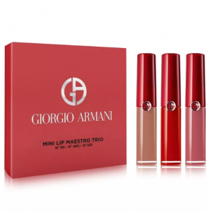 Armani迷你红管唇釉套装