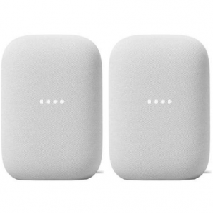 Google Nest Audio Smart Speaker, Chalk, 2-Pack for $199.98 @Adorama 