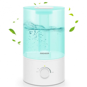 Gocheer 3.5L 冷雾加湿器 低噪音 可添加精油 @ Amazon