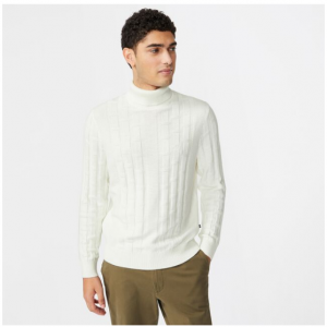 Nautica Textured Cotton-blend 毛衣