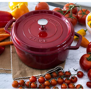 Staub超好用4夸脱珐琅铸铁锅 @Amazon