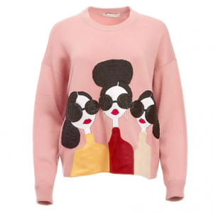 Alice + Olivia Nyla Boxy 女士套头衫