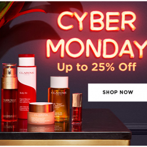 Cyber Monday Sitewide Sale @ Clarins 