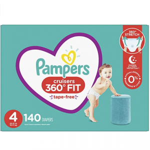 Pampers Cruisers 360˚ Fit 嬰幼兒拉拉褲熱賣 @ Amazon
