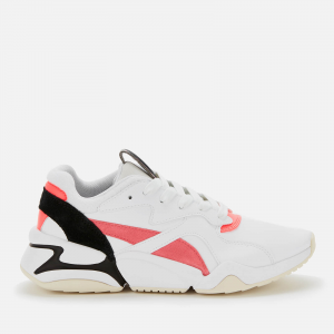 Puma Women's Nova Pop Trainers - Puma White/Bubblegum/Ignite Pink