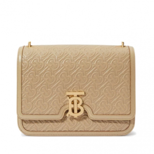 BURBERRY Lambskin shoulder bag