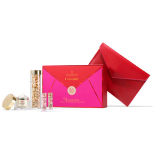 Elizabeth Arden Advanced Ceramide Capsules Serum, 90 Count, 4 Piece Skin Care Gift Set