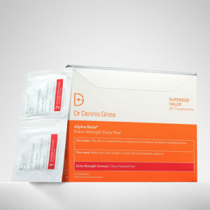 DR DENNIS GROSS SKINCARE ALPHA BETA EXTRA STRENGTH DAILY PEEL (PACK OF 60, WORTH $204)