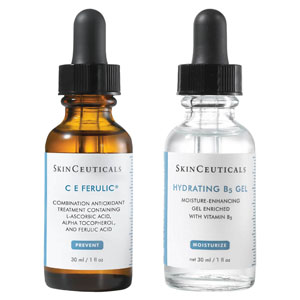 SkinCeuticals CEF抗氧化精华+B5保湿精华套装