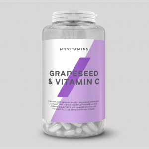 葡萄籽 + 维生素C胶囊