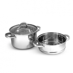 Sedona 不锈钢4夸脱汤锅+蒸架 @ Macy's