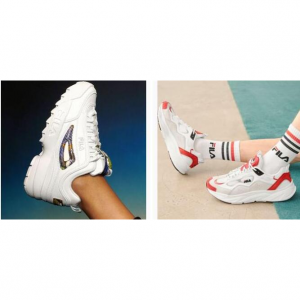 买不起巴黎世家，这6款FILA斐乐经典老爹鞋同样让你潮到炸！（附购买网站+10%返利）