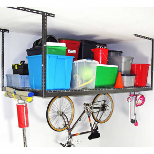 $80 OFF SafeRacks 4 ft. x 8 ft. Overhead Garage Storage Rack and Accessories Kit @ Cotco