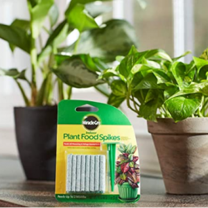 Miracle-Gro Indoor Plant Food Spikes, Includes 24 Spikes @ Amazon