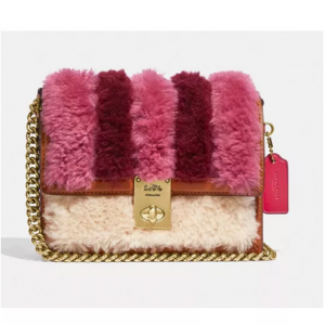 50% Off Coach Patchwork Shearling Hutton Bag 18 @ Macy's