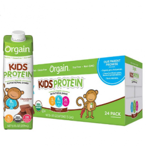 Orgain USDA Organic Kids Nutritional Protein Shake 8 fl oz, 24-count @ Costco 