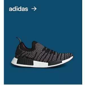 eBay US官网 Adidas精选服饰、鞋履折上折优惠