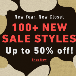 Up to 50% off 100+ New Sale Styles @ East Dane