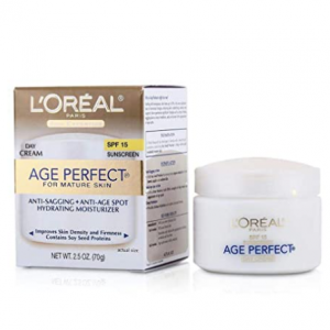 L'Oreal Paris Age Perfect Anti-Aging Day Cream SPF 15 2.5 Oz @ Amazon 