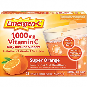 Emergen-C 维生素C冲剂 1000mg 0.32oz 30包