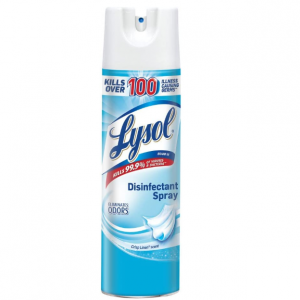 补货：Lysol 消毒喷雾 12.5oz @ Amazon