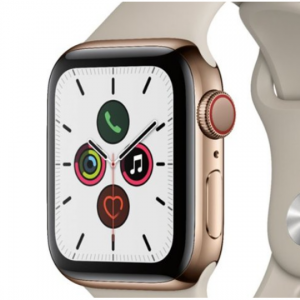 $300 off Apple Watch Series 5 (GPS + Cellular) 40mm Gold Stainless Steel Case @Best Buy