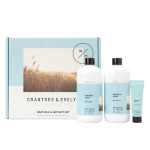 $9.97 For Crabtree & Evelyn Goatmilk & Oat Bath Milk And Hand Cream Set @ Costco 