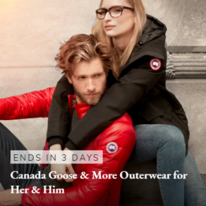 Up to 72% off Canada Goose & More Outerwear for Her & Him @ Rue La La