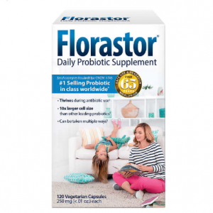 Florastor Daily Probiotic 250 mg., 120 Capsules @ Costco