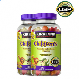 Kirkland Signature Children's Complete Multivitamin, 320 Gummies @ Costco 