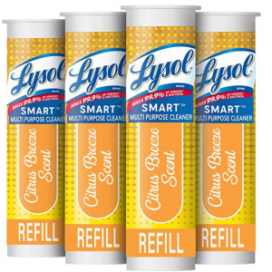 補貨：Lysol Smart 多功能清潔消毒噴霧補充劑，4隻 @ Amazon
