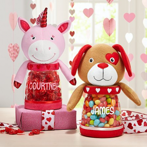 Loveable Friends Plush Candy Jars
