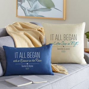 Where It All Began Throw Pillow