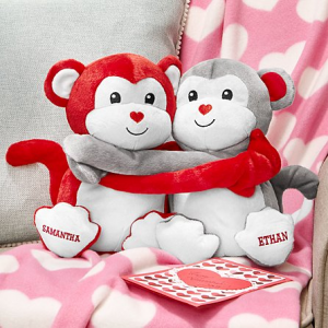 Hugs & Kisses Monkeys