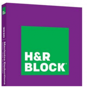 H&R BLOCK Tax Software Deluxe + State 2020