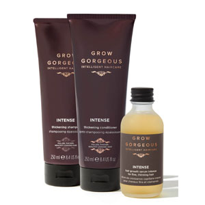 Grow Gorgeous生发精华增强版+洗发护发套装